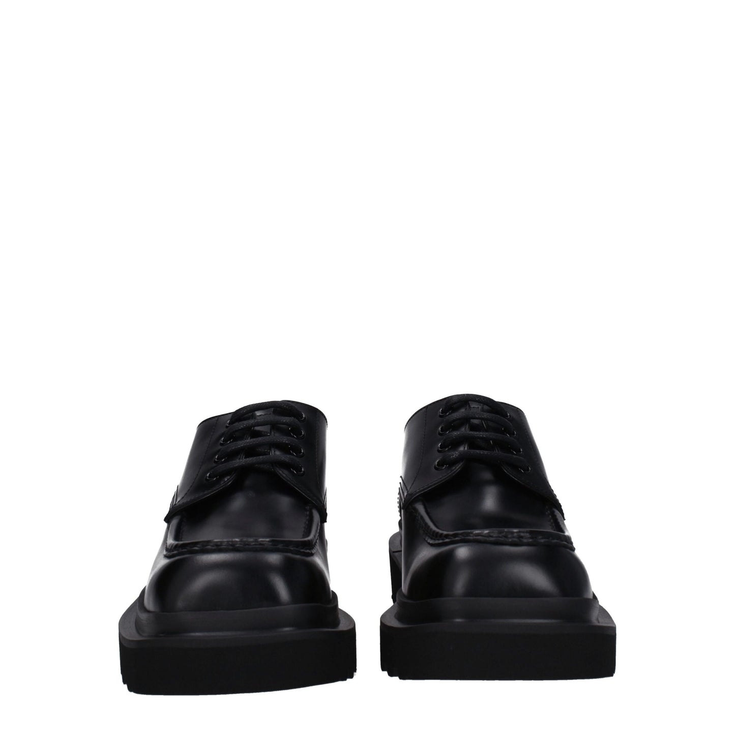 Mocasines y Derbies Dolce & Gabbana de Cuero Negro
