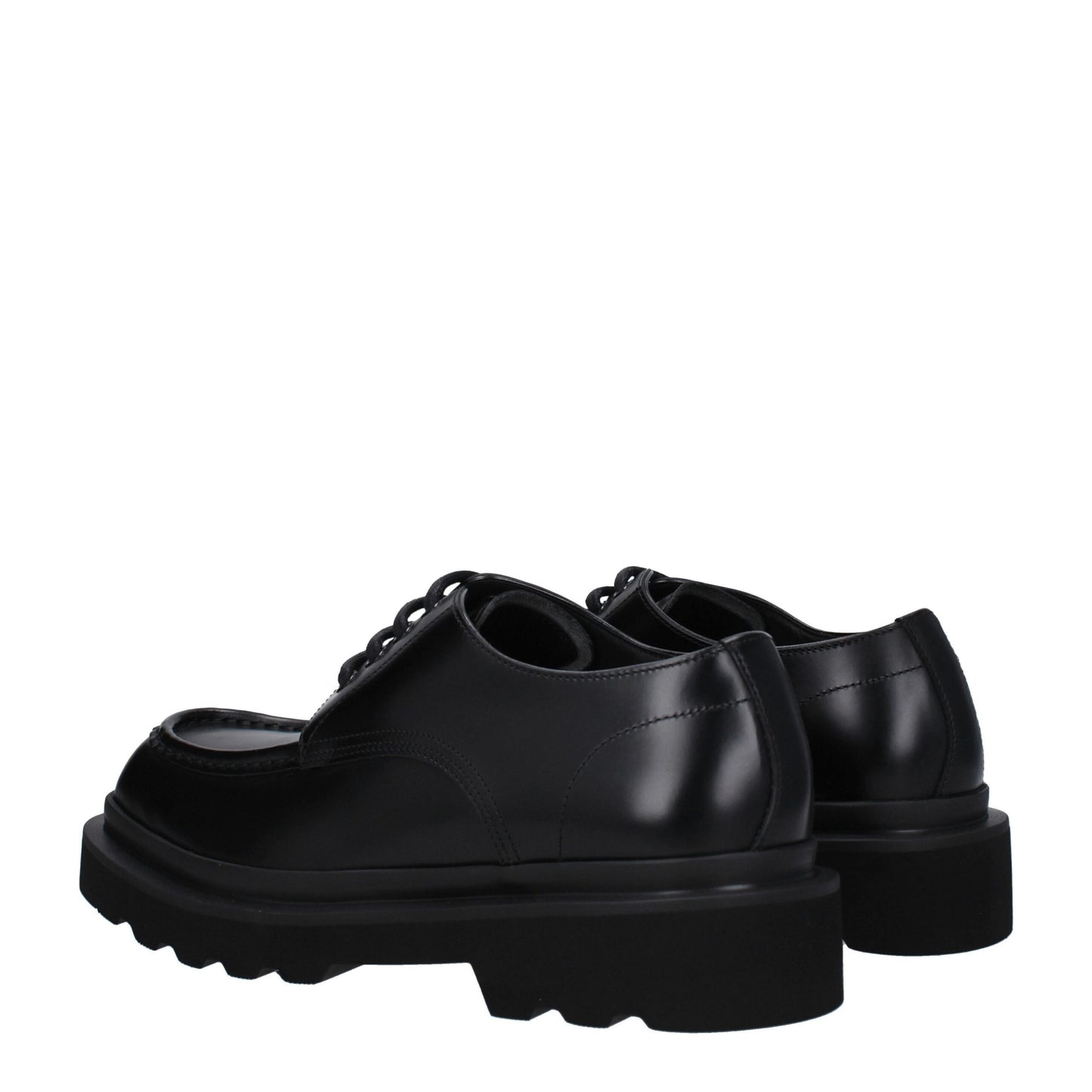 Mocasines y Derbies Dolce & Gabbana de Cuero Negro