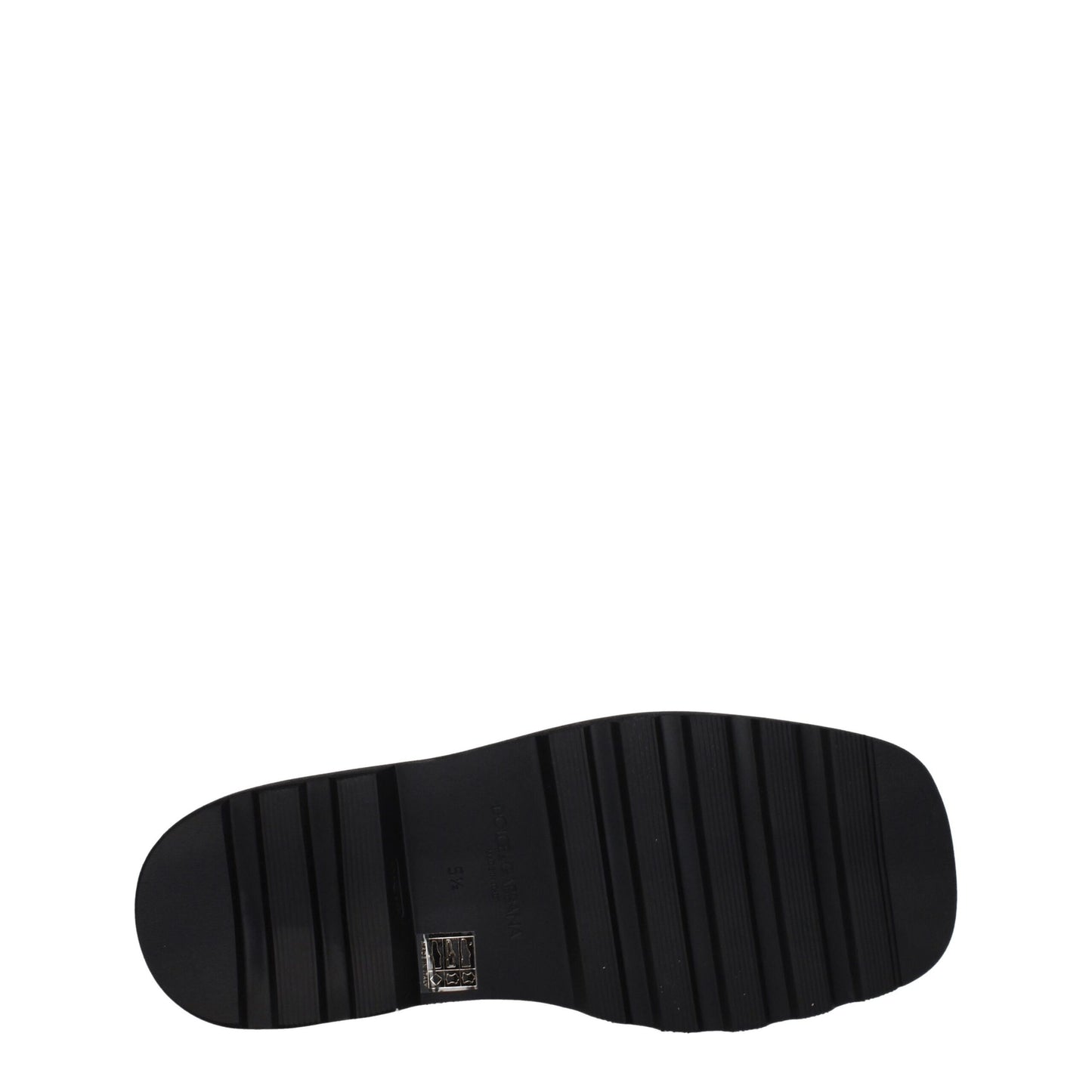 Mocasines y Derbies Dolce & Gabbana de Cuero Negro