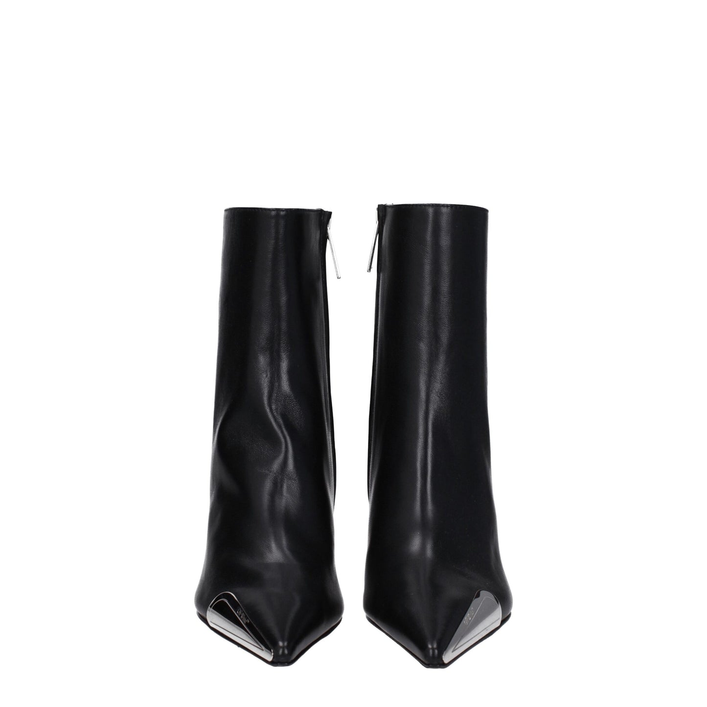 Botines Off-White de piel negra