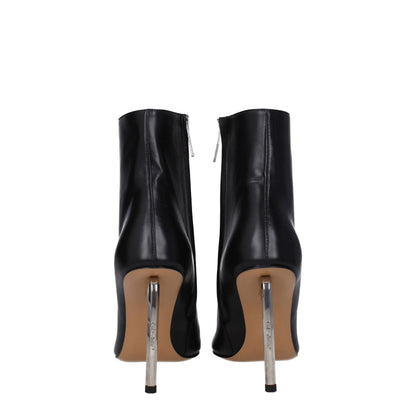 Botines Off-White de piel negra