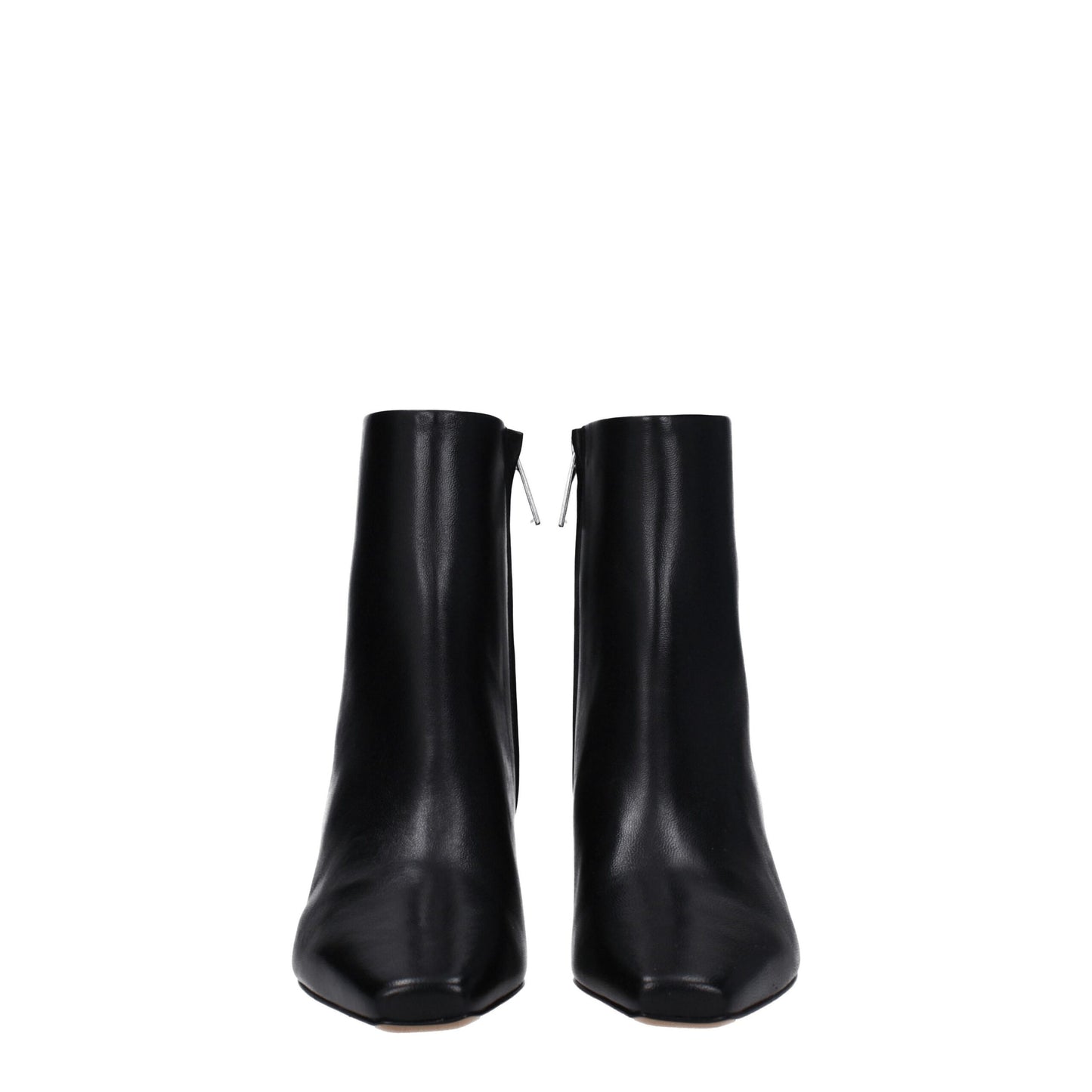 Botines Off-White de piel negra