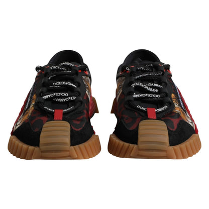 Zapatillas Bajas NS1 con Logo Negras de Hombre Dolce & Gabbana