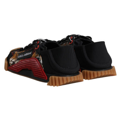 Zapatillas Bajas NS1 con Logo Negras de Hombre Dolce & Gabbana