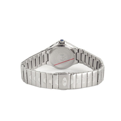 Reloj elegante Time Force de acero inoxidable plateado
