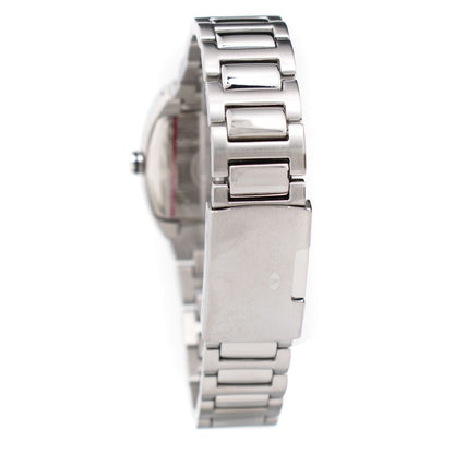 Reloj de vestir Time Force plateado de acero inoxidable