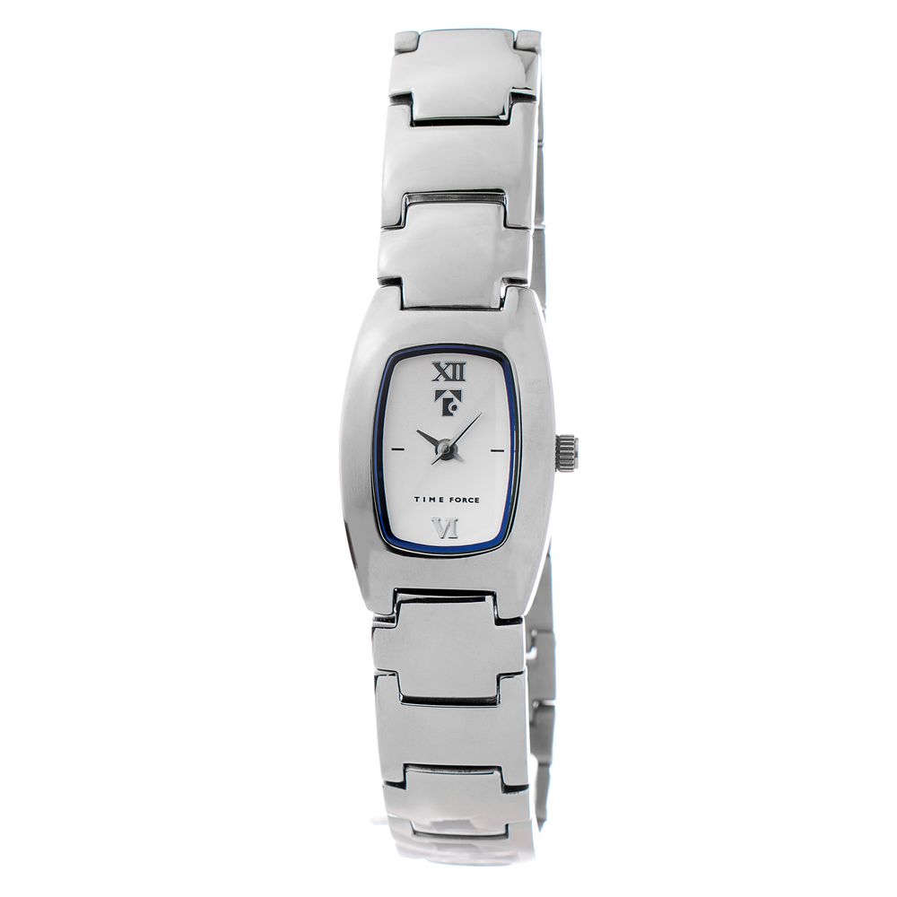 Reloj de vestir de acero inoxidable plateado Time Force