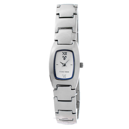 Reloj de vestir de acero inoxidable plateado Time Force