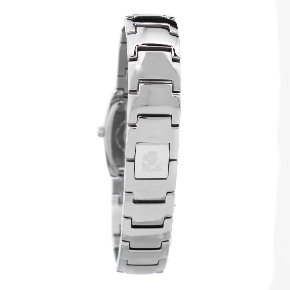 Reloj de vestir Time Force de acero inoxidable plateado