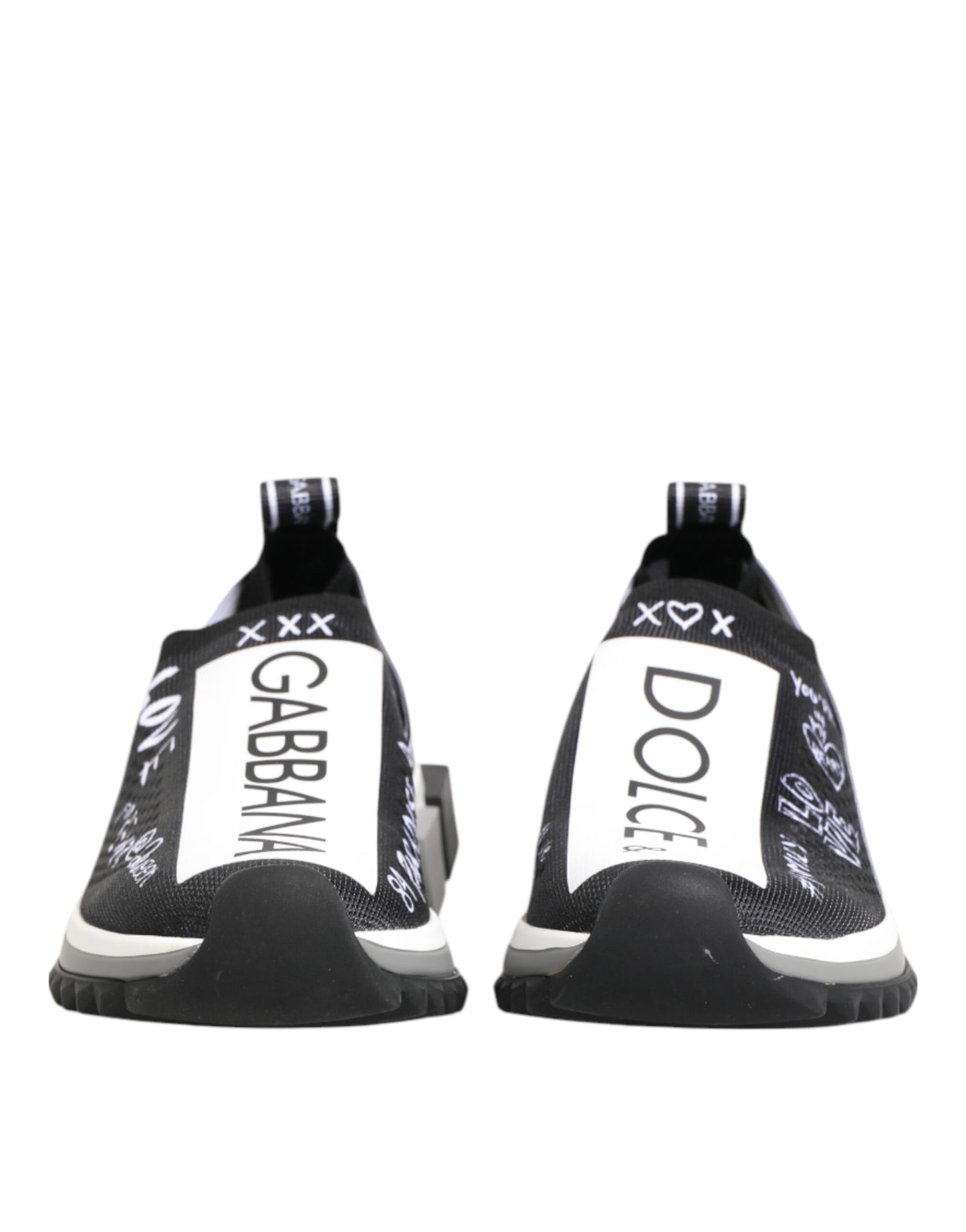 Zapatillas bajas Sorrento de Dolce & Gabbana en blanco y negro
