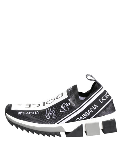 Zapatillas bajas Sorrento de Dolce & Gabbana en blanco y negro