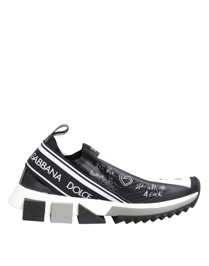 Zapatillas bajas Sorrento de Dolce & Gabbana en blanco y negro