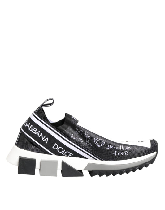 Zapatillas bajas Sorrento de Dolce & Gabbana en blanco y negro