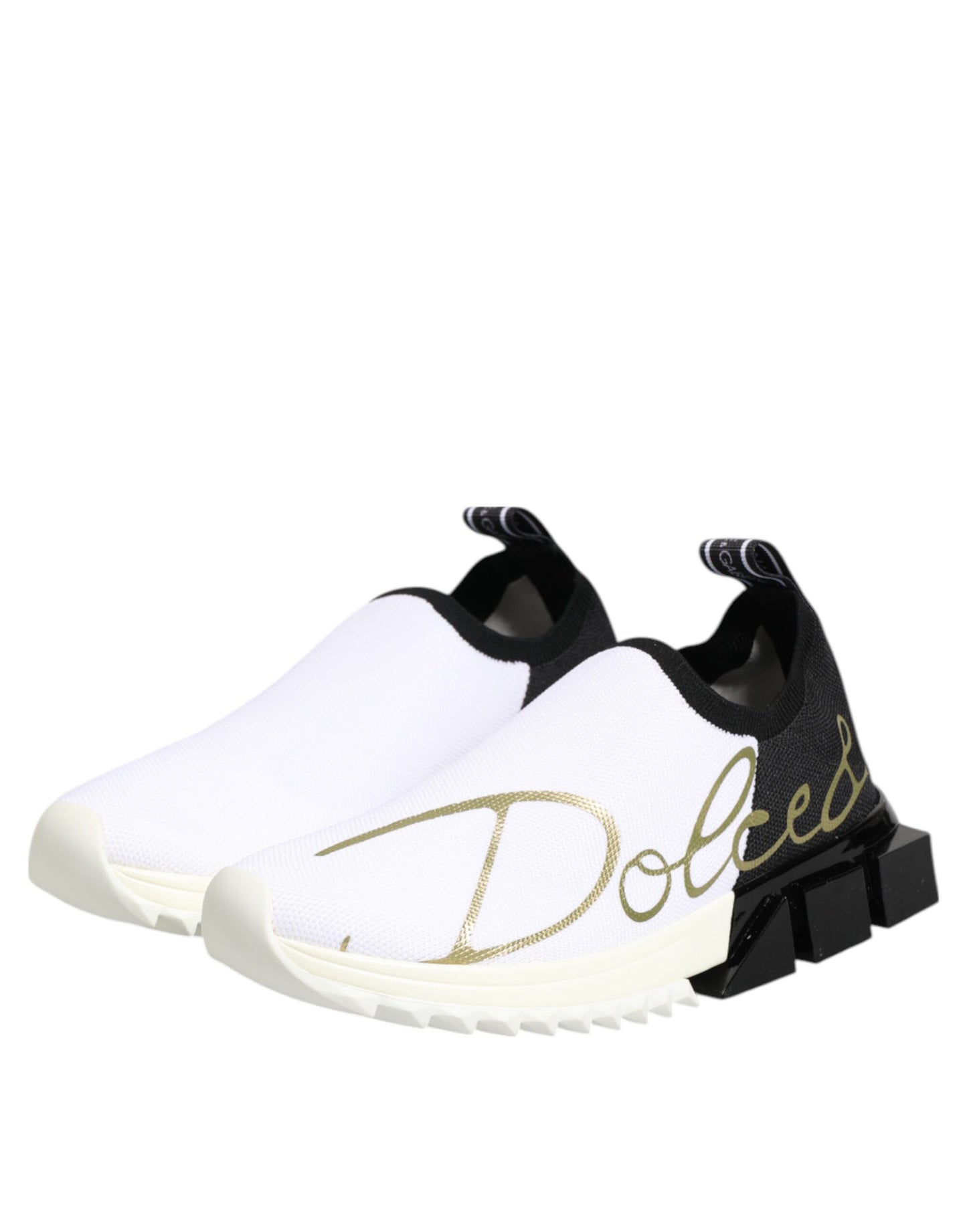 Zapatillas bajas Sorrento de Dolce & Gabbana blancas y negras