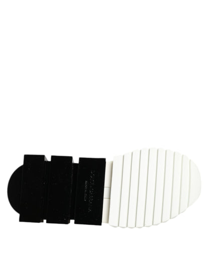 Zapatillas bajas Sorrento de Dolce & Gabbana blancas y negras