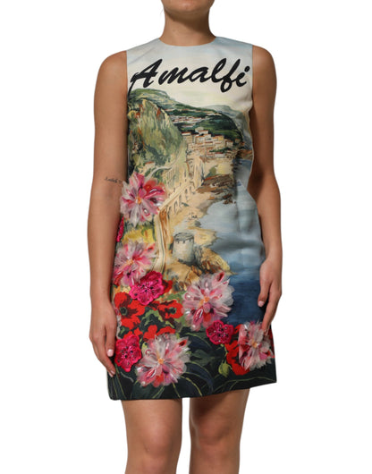 Minivestido Dolce & Gabbana Multicolor con Cristales