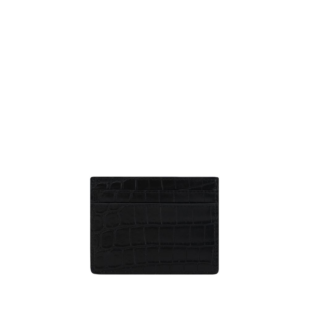 Cartera Saint Laurent de Piel de Becerro Negra Bos Taurus
