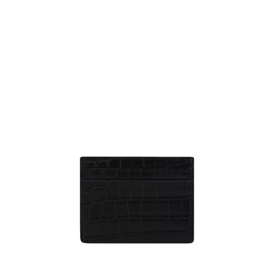 Cartera Saint Laurent de Piel de Becerro Negra Bos Taurus
