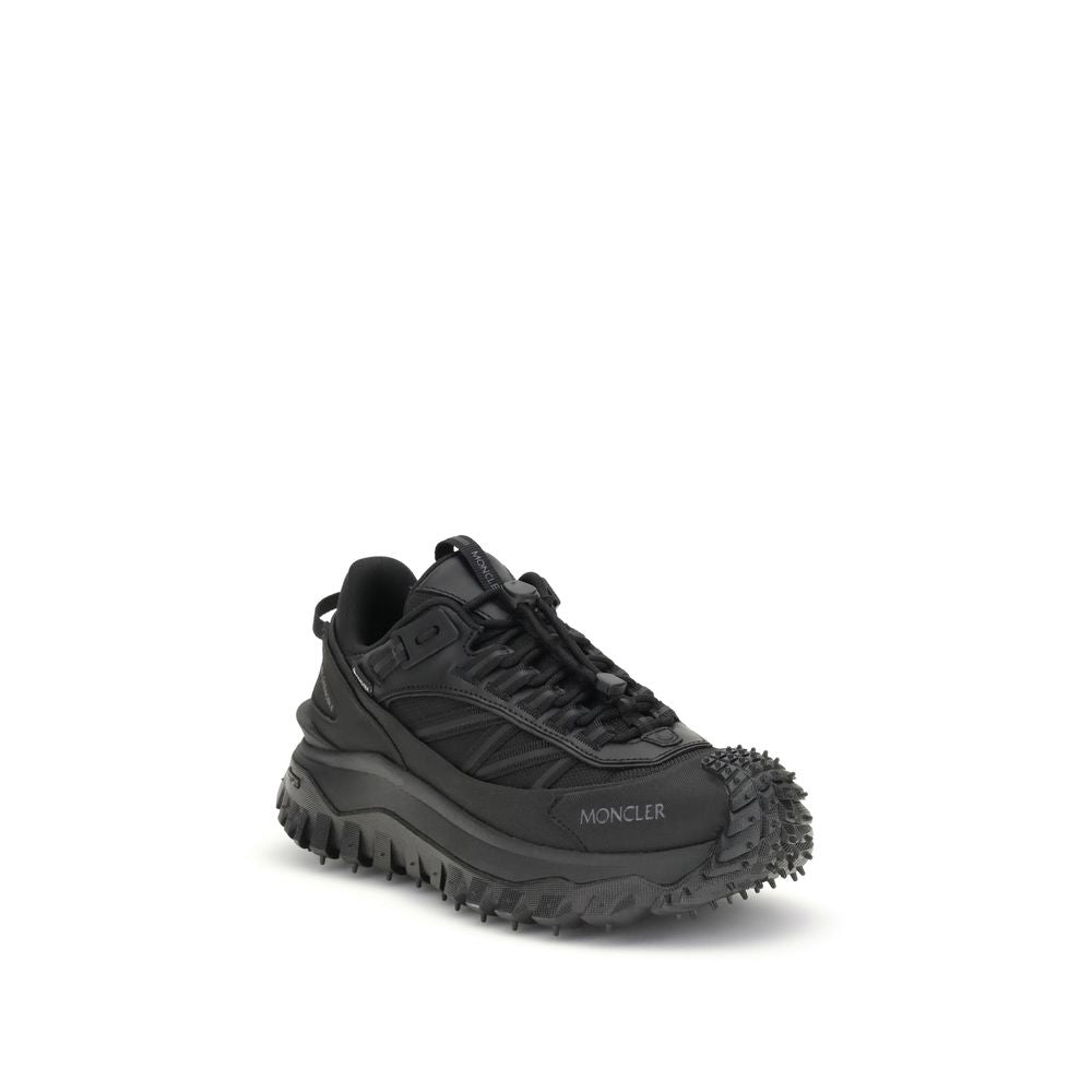 Moncler Zapatillas Bos Taurus - Deportivas De Piel Negra
