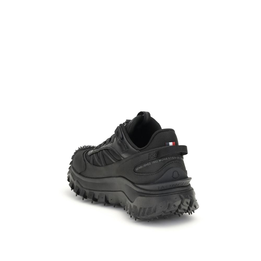 Moncler Zapatillas Bos Taurus - Deportivas De Piel Negra