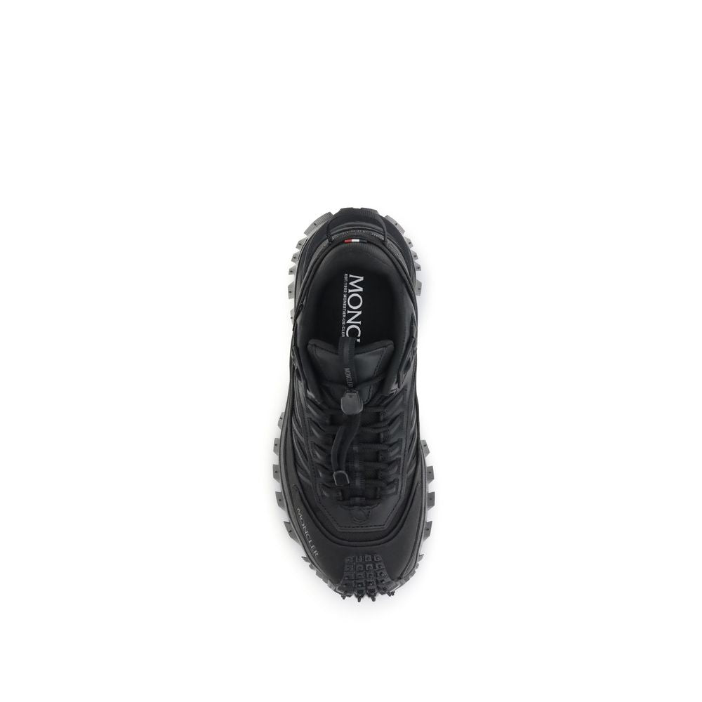 Moncler Zapatillas Bos Taurus - Deportivas De Piel Negra