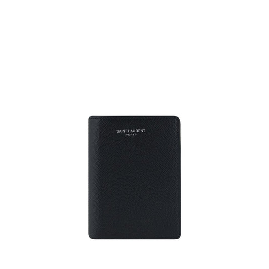 Cartera Saint Laurent de Piel de Becerro Negra Bos Taurus