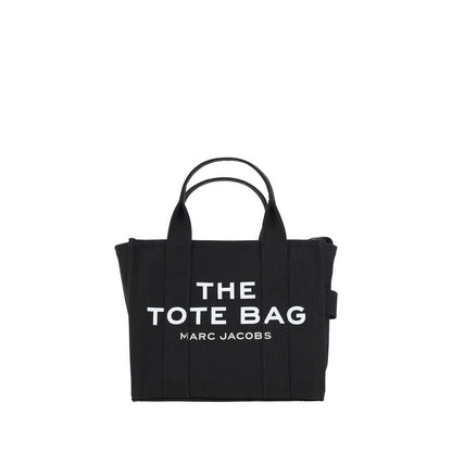 Bolso De Mano De Algodón Negro Marc Jacobs Formato Pequeño