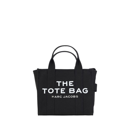 Bolso De Mano De Algodón Negro Marc Jacobs Formato Pequeño