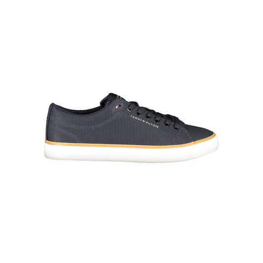 Zapatillas de hombre de poliéster azul Tommy Hilfiger