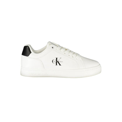 Zapatilla Calvin Klein Bianco de poliuretano para mujer