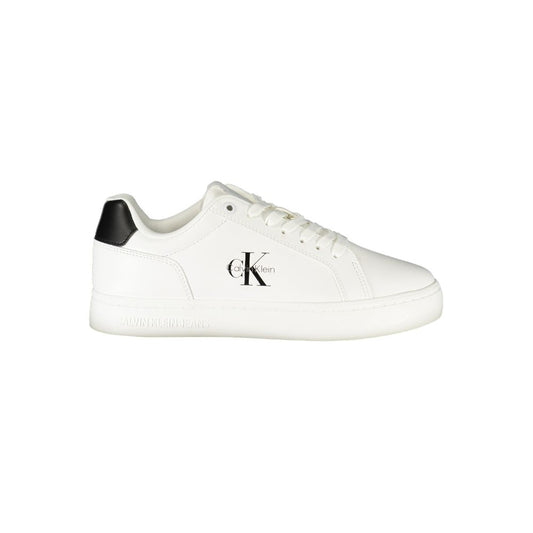 Zapatilla Calvin Klein Bianco de poliuretano para mujer