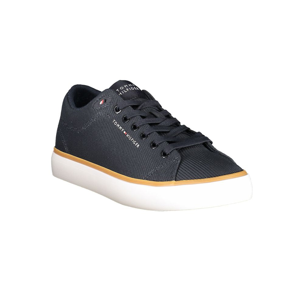 Zapatillas de hombre de poliéster azul Tommy Hilfiger