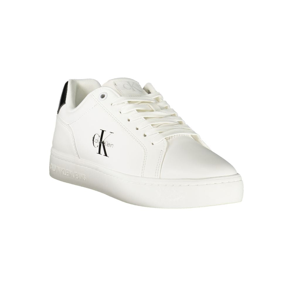 Zapatilla Calvin Klein Bianco de poliuretano para mujer