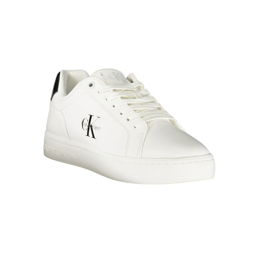 Zapatilla Calvin Klein Bianco de poliuretano para mujer