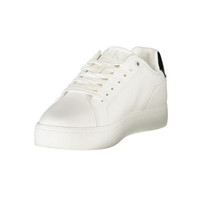 Zapatilla Calvin Klein Bianco de poliuretano para mujer