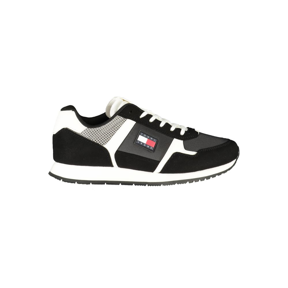 Zapatilla para hombre Tommy Hilfiger de poliuretano negra