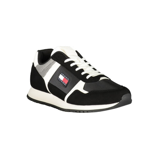 Zapatilla para hombre Tommy Hilfiger de poliuretano negra