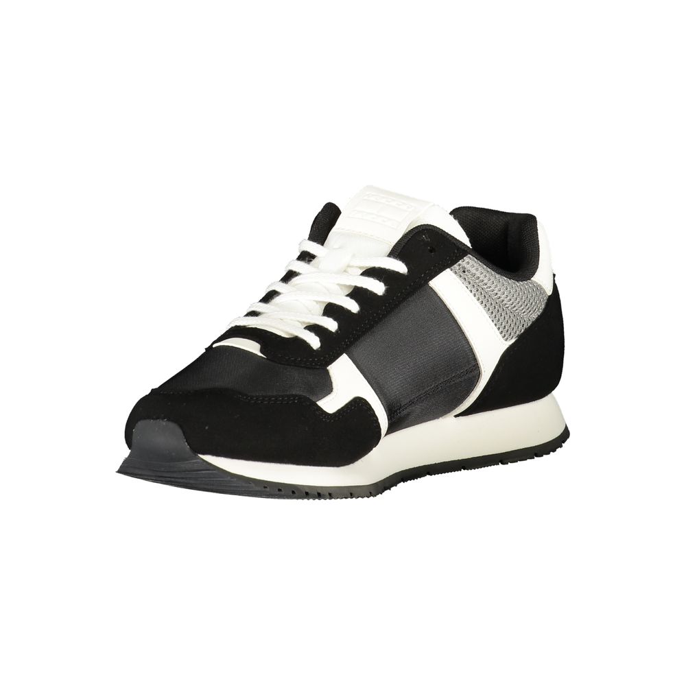 Zapatilla para hombre Tommy Hilfiger de poliuretano negra