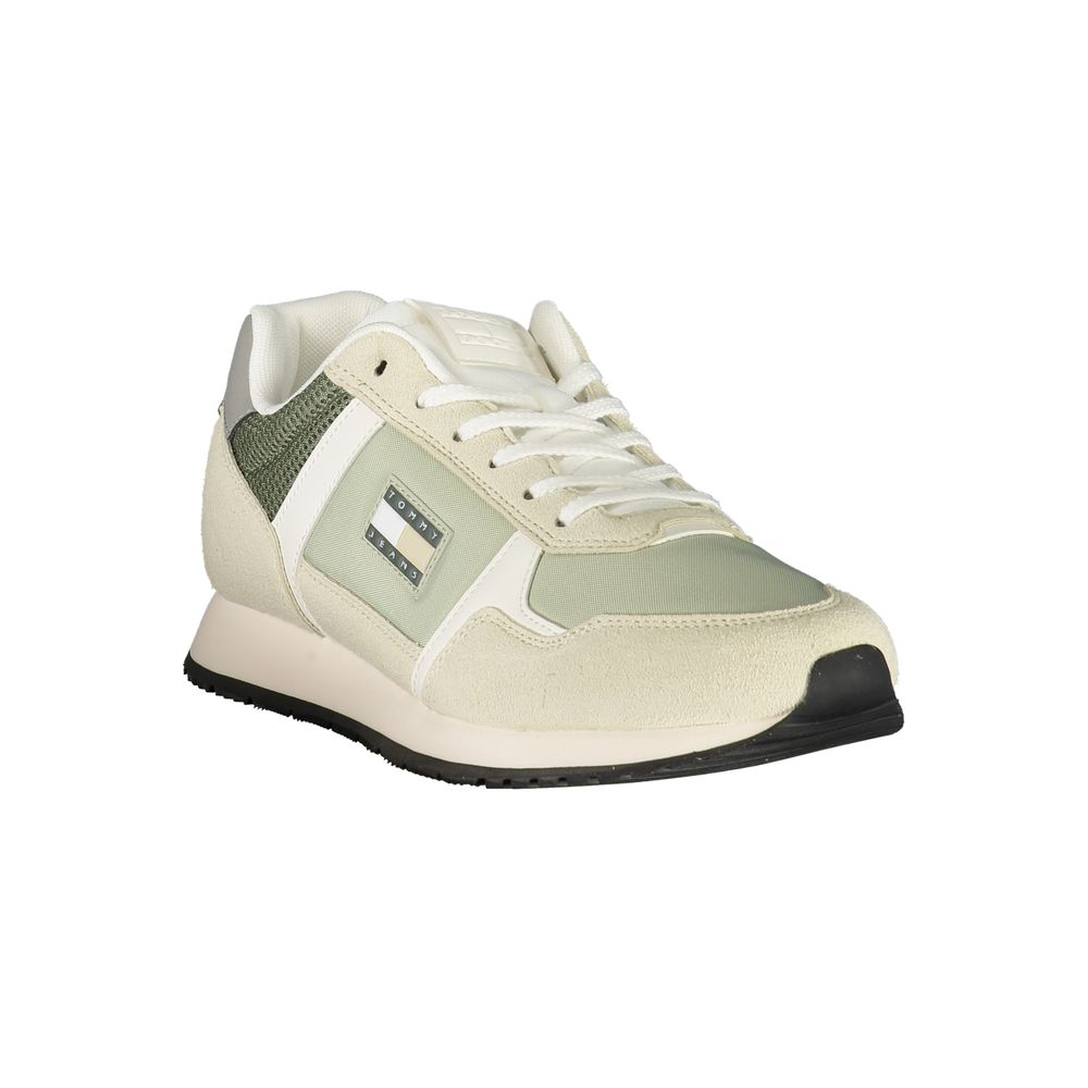 Tommy Hilfiger Zapatilla de Hombre de Poliuretano Verde