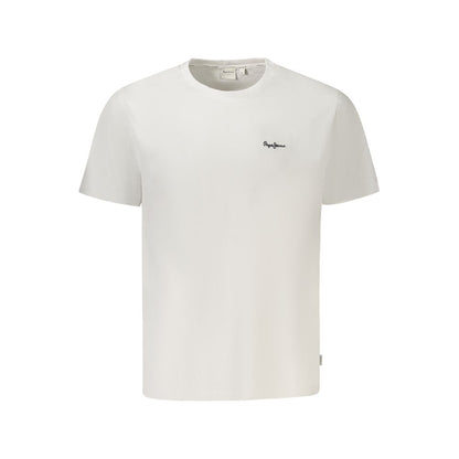 Camiseta de algodón para hombre Pepe Jeans Bianco