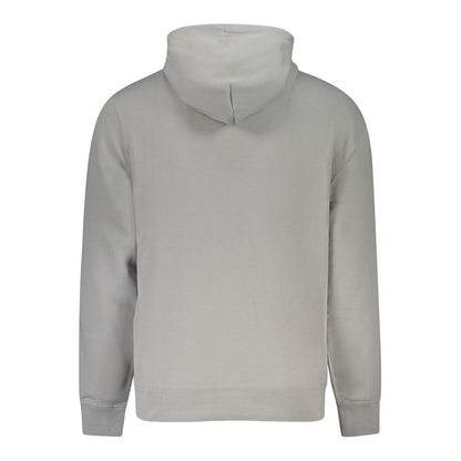 Sudadera de algodón gris para hombre Calvin Klein