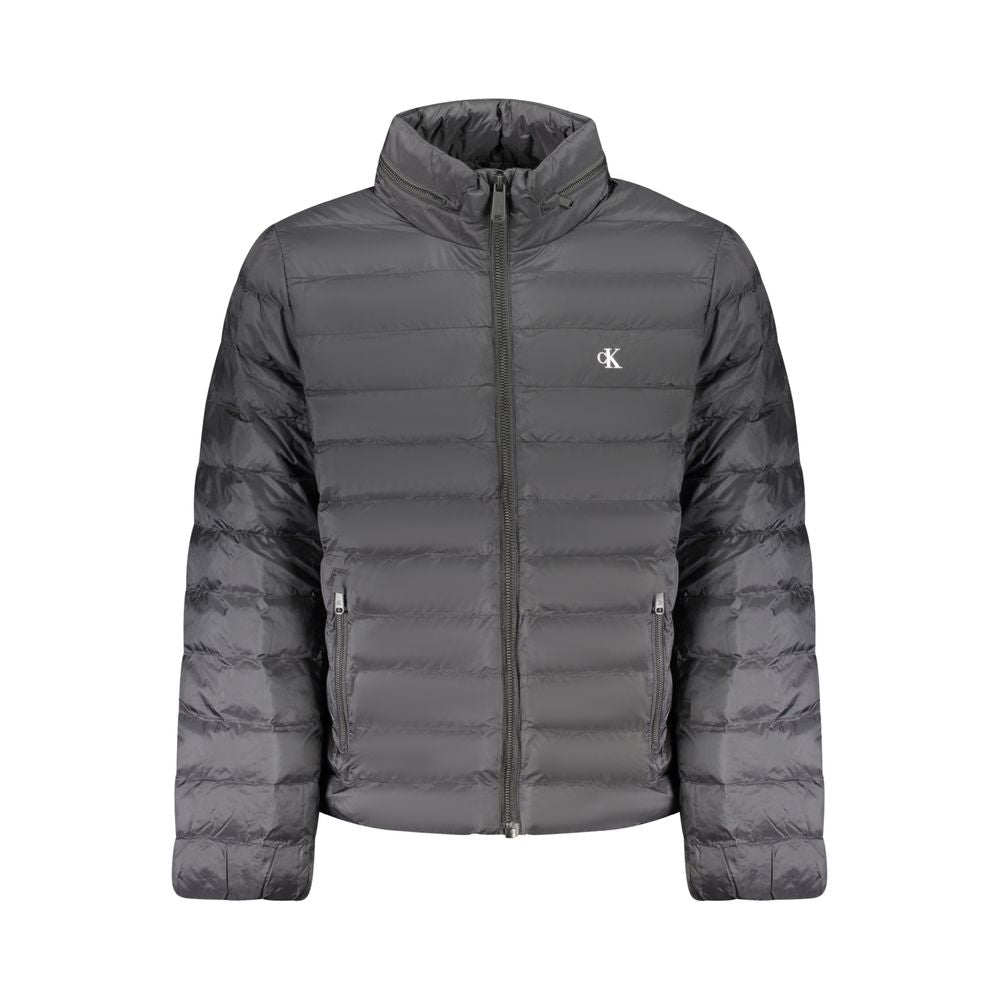 Chaqueta de hombre de poliamida negra Calvin Klein