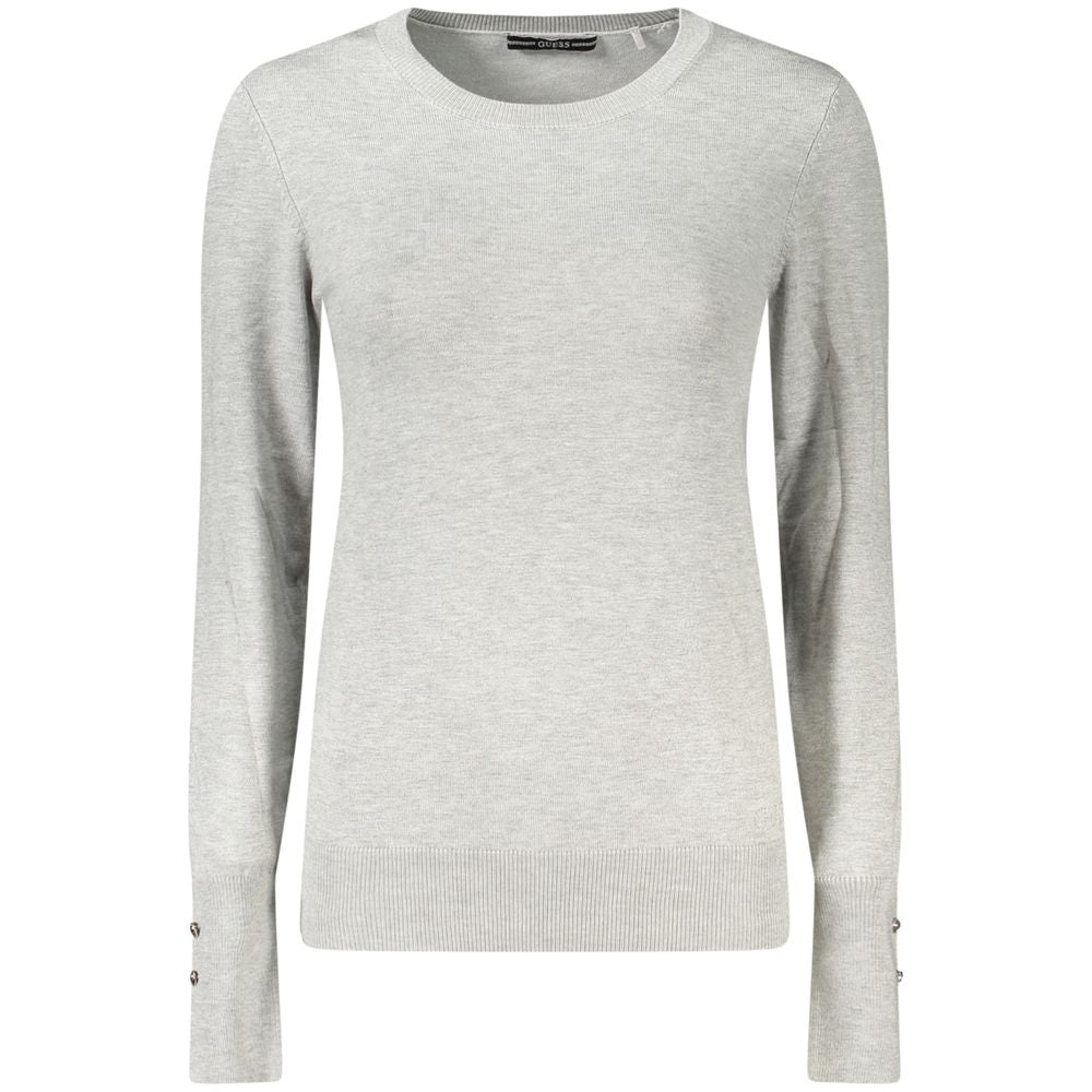 Suéter de mujer Guess Jeans gris viscosa