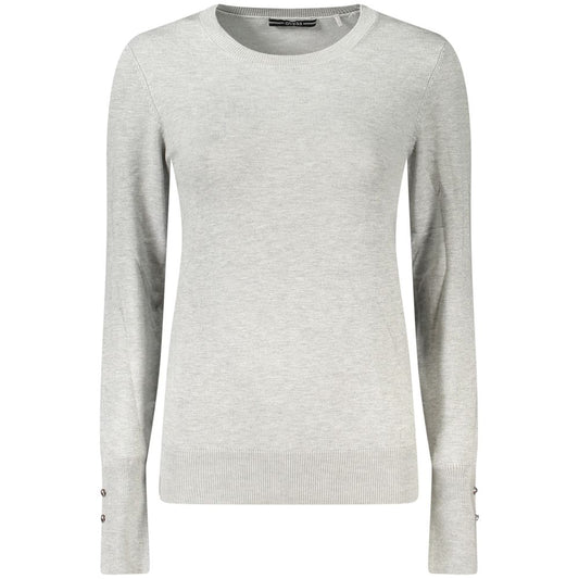 Suéter de mujer Guess Jeans gris viscosa