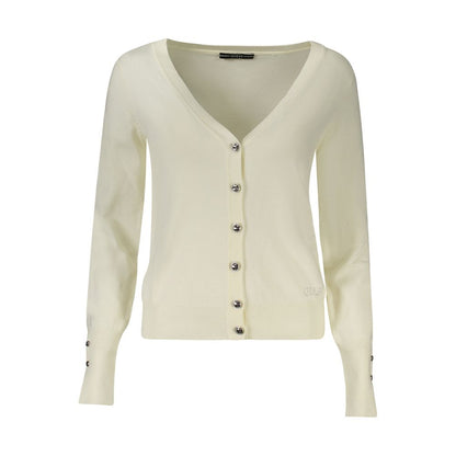 Cárdigan de viscosa blanco Guess para mujer