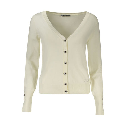Cárdigan de viscosa blanco Guess para mujer