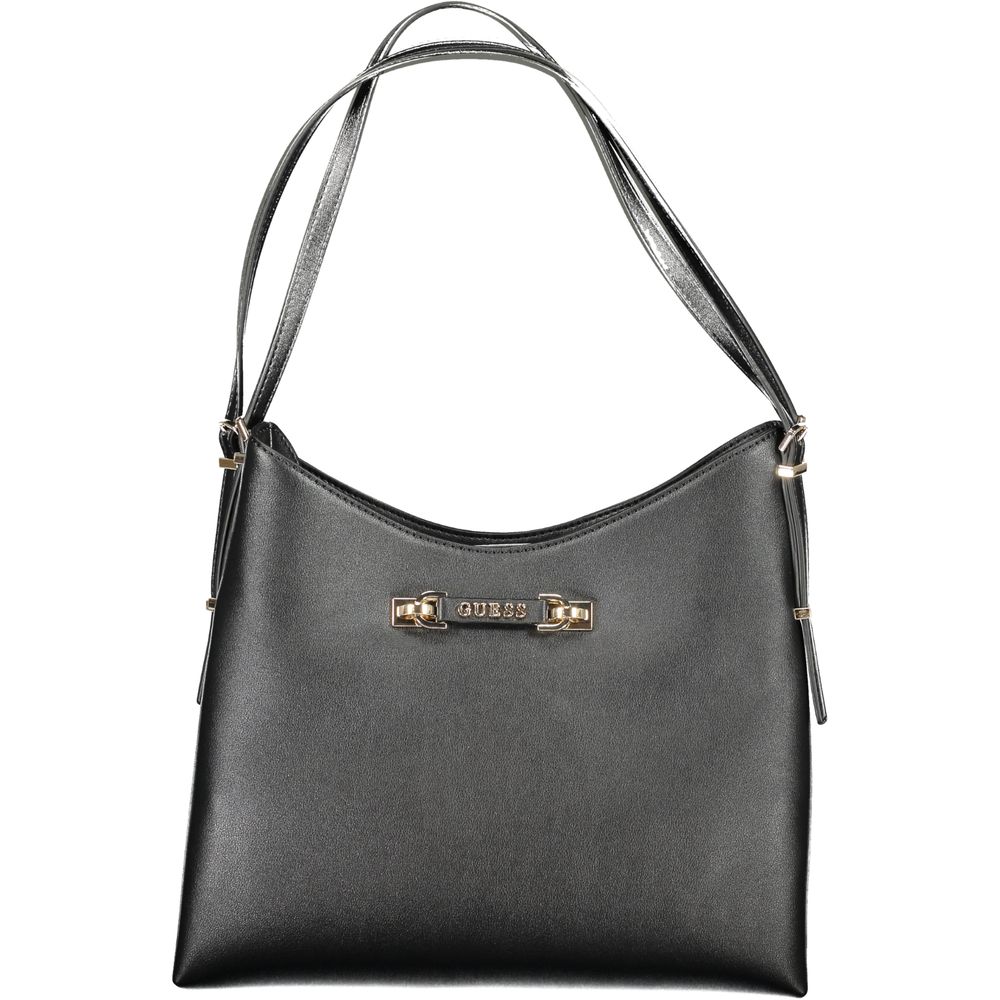 Guess Jeans Black Polyurethane Women's Handbag