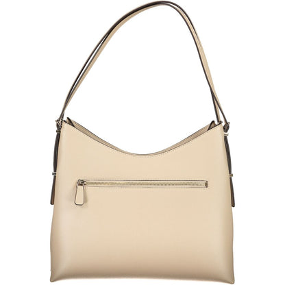 Bolso de mujer Guess Jeans de poliuretano beige