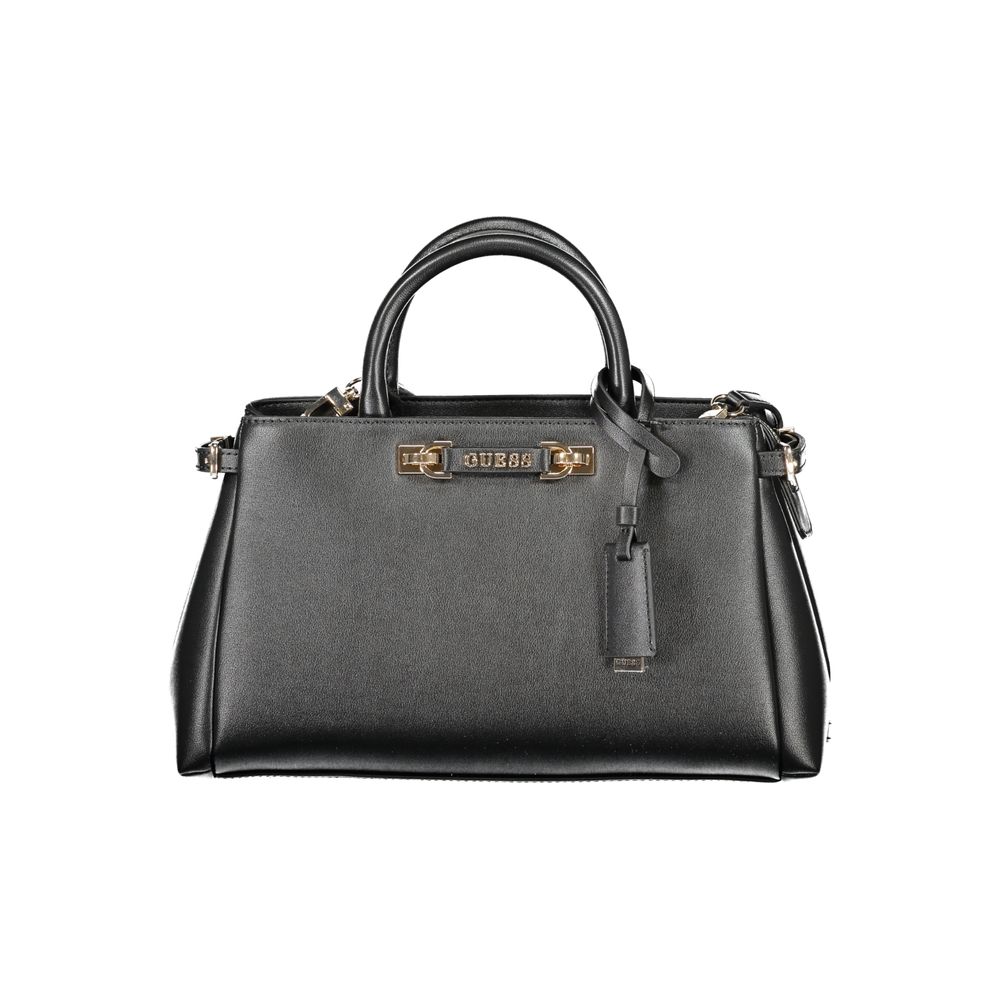 Guess Jeans Nero Poliuretano Bolso de Mujer