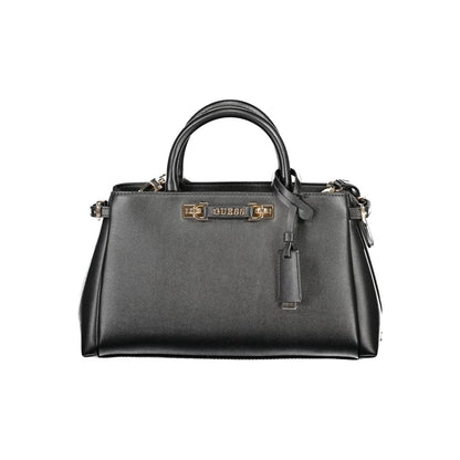 Guess Jeans Nero Poliuretano Bolso de Mujer
